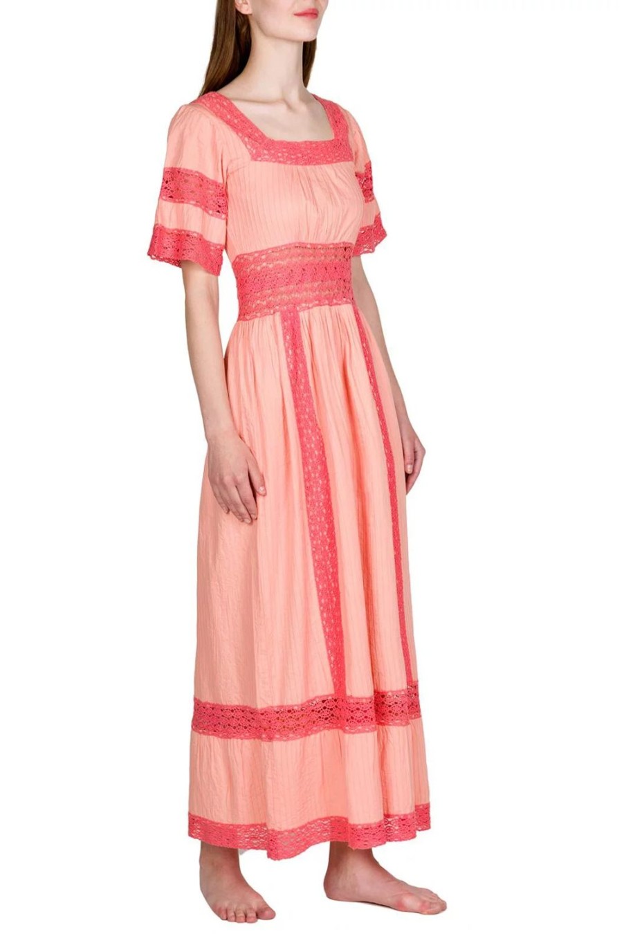 Dresses | Luisa Beccaria Crochet Cut Out Dress