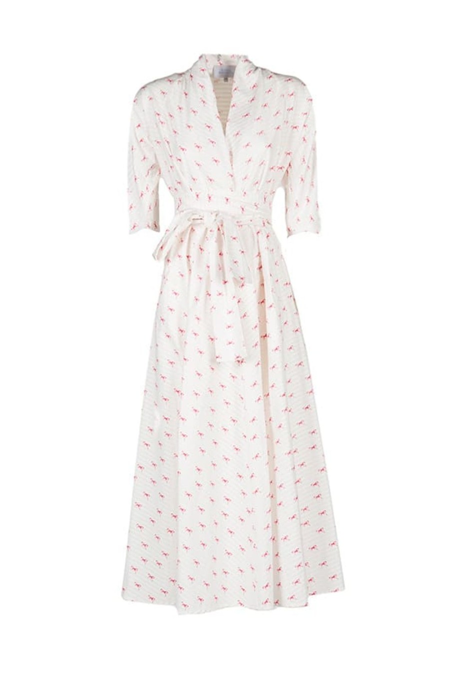 Dresses | Luisa Beccaria Luisa Wrap Printed Cotton-Poplin Dress