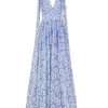 Dresses | Luisa Beccaria Gown With Flower Embroidery